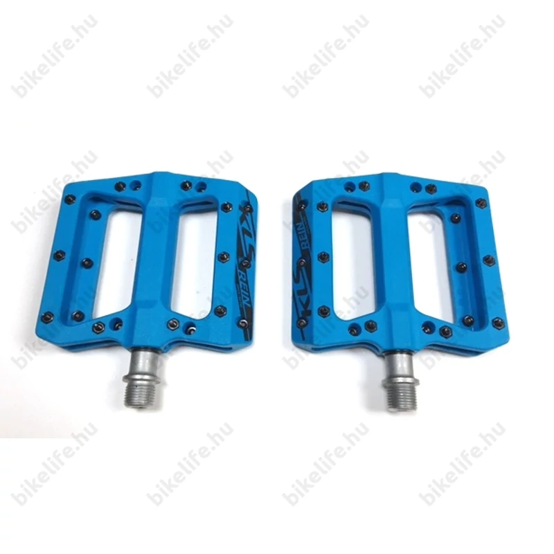 Kellys Rein MTB Platform Pedál műanyag kompozit, ipari csapágy, cserélhető szegecsek, kék