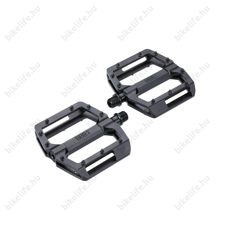 BBB Enigma platform pedál BPD-38 cserélhető tüskés ipari csapágyas fekete