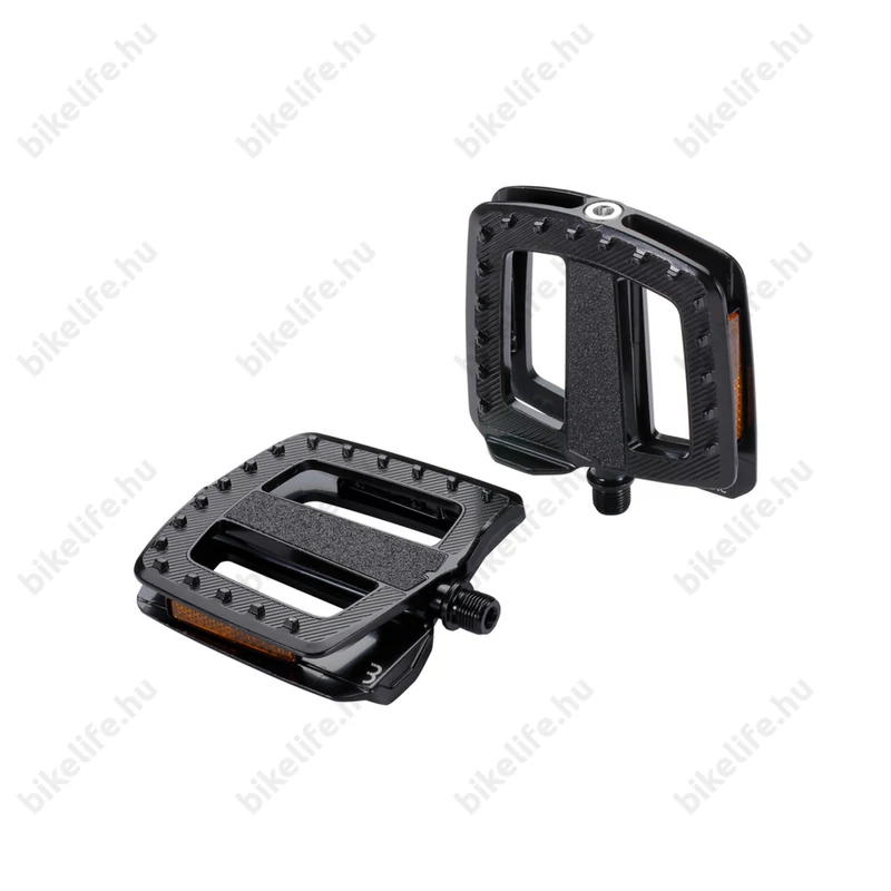BBB ErgoBase HP BPD-49 platformpedál alu test, csúszásmentes, tüskékkel fekete