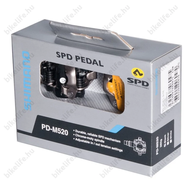 Shimano PD-M520 MTB patentpedál hobby-sport kategória ezüst