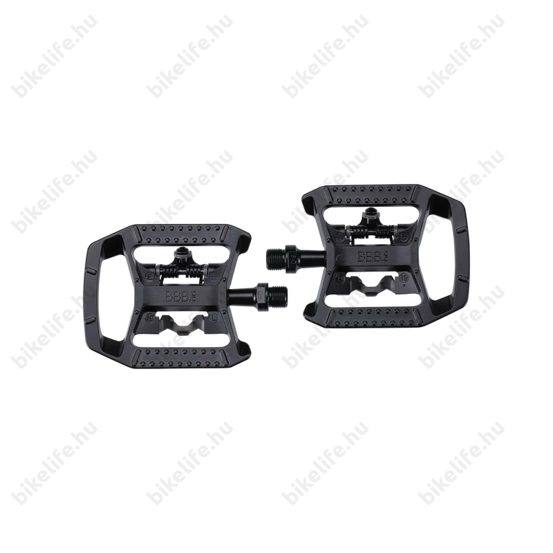 BBB DualChoice BPD-61 SPD rendszerű vegyes patentpedál alu test, CrMo tengellyel, iparicsapágyas, fekete