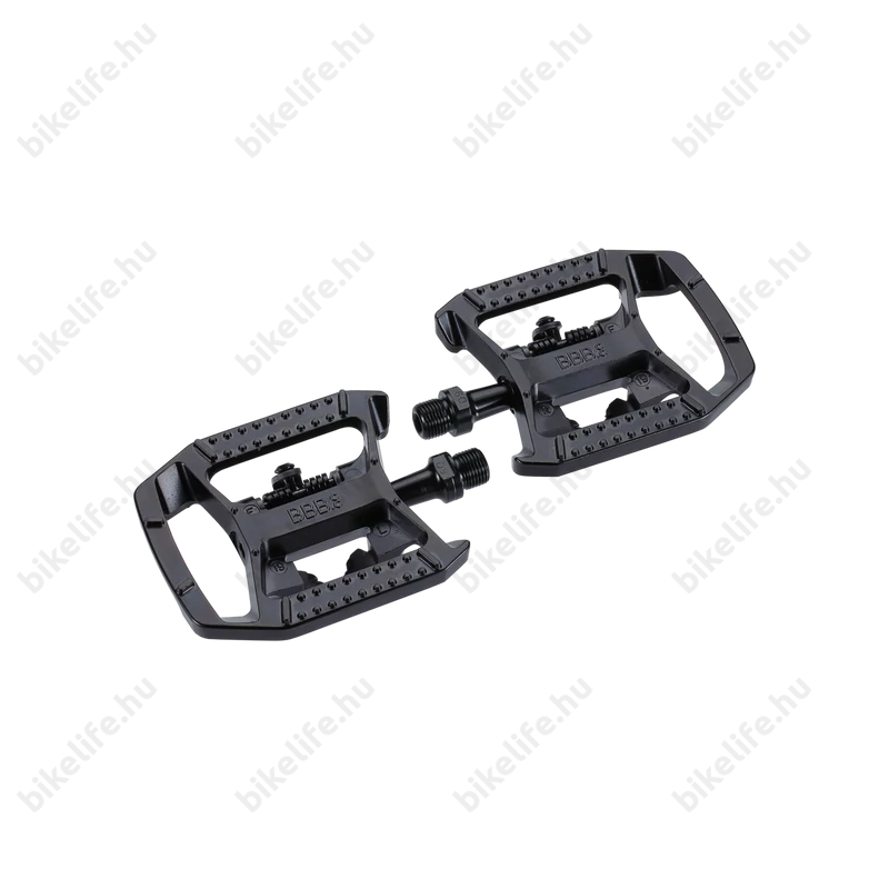 BBB DualChoice BPD-61 SPD rendszerű vegyes patentpedál alu test, CrMo tengellyel, iparicsapágyas, fekete