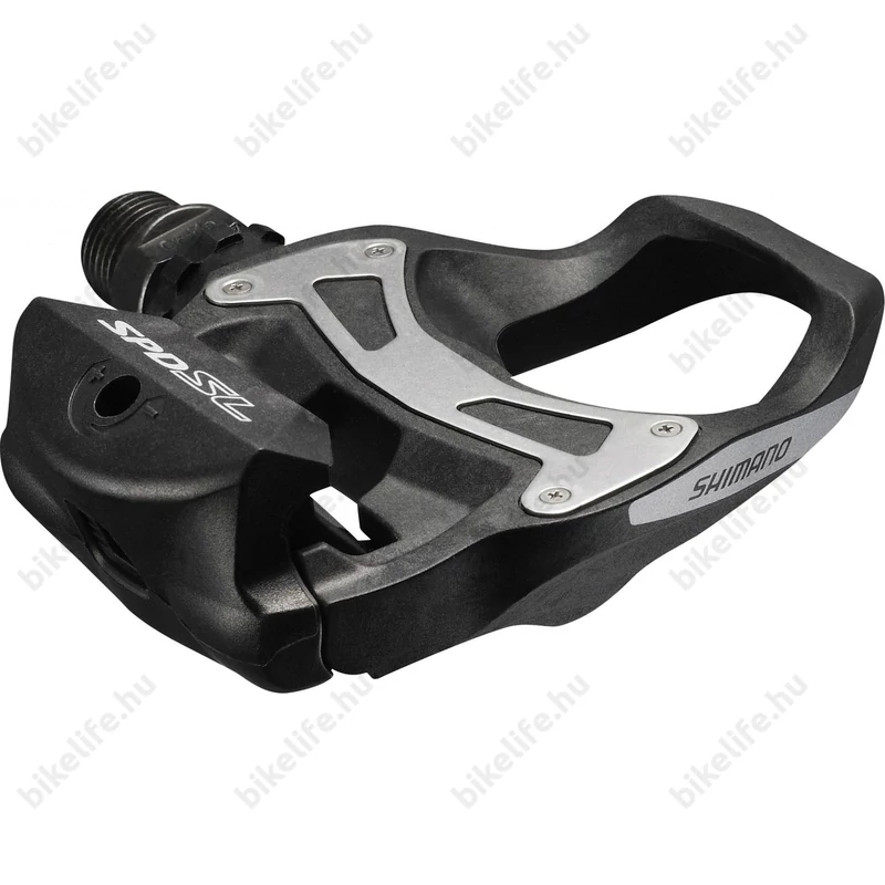 Shimano PD-R550 SPD-SL rendszerű patentpedál (szérián kívüli 105-ös szintű) kompozit test, fekete
