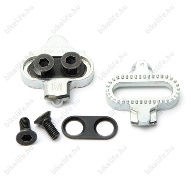 Shimano SM-SH56 pedálstopli SPD kompatibilis, ezüst könnyen oldódó