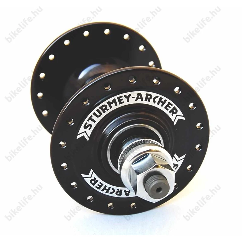 Agy Első Sturmey-Archer HBT30 32l országúti pályaagy fekete