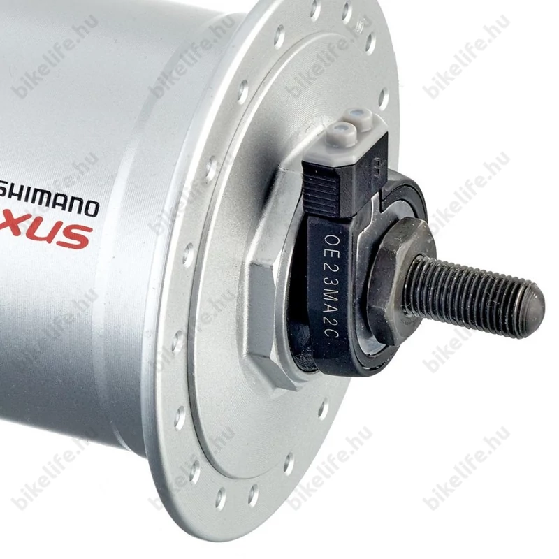 Shimano Nexus DH-3N30 agydinamó 6V/3W 36 lyukas gyorszáras ezüst