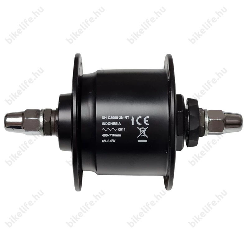 Shimano Nexus DH-C3000 agydinamó 6V/3W 32lyuk fekete