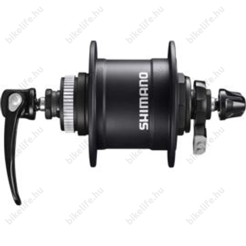 Shimano Nexus DH-T40501 agydinamó 6V/1,5W 32lyukas gyorszáras centerlock fekete