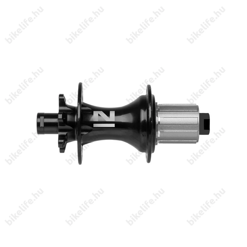 Novatec D462SB hátsó agy tárcsafékes iparicsapágy 12/148mm-es tengely 32lyukas 8-11fokozatú fekete
