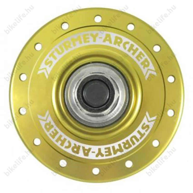 Agy hátsó Sturmey-Archer HBT3036l országúti/pályaagy, flip/flop, ipari csapágyas, arany