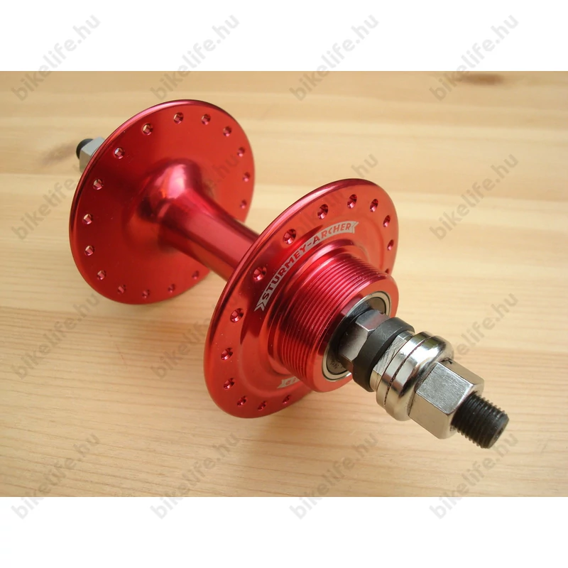 Agy hátsó Sturmey-Archer HBT30, 32lyukas, országúti/pályaagy, flip/flop, vörös