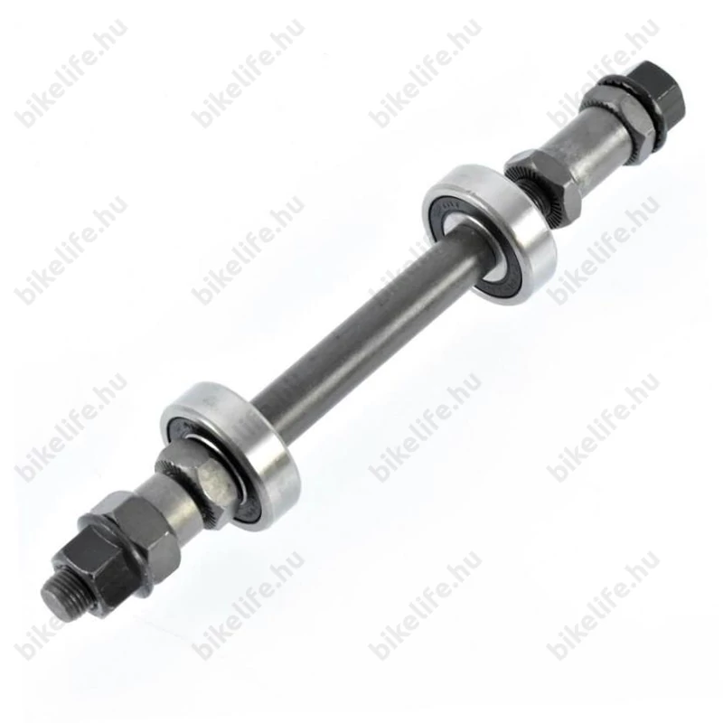 9,5x185mm-es tengely ipari csapágyas hátsó agyakba 2db O30mm-es ipari csapággyal