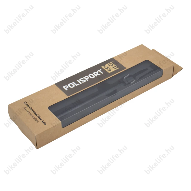 Polisport 12mm-es univerzális gyorszár adapter átütő tengelyhez, utánfutóhoz való rögzítéshez