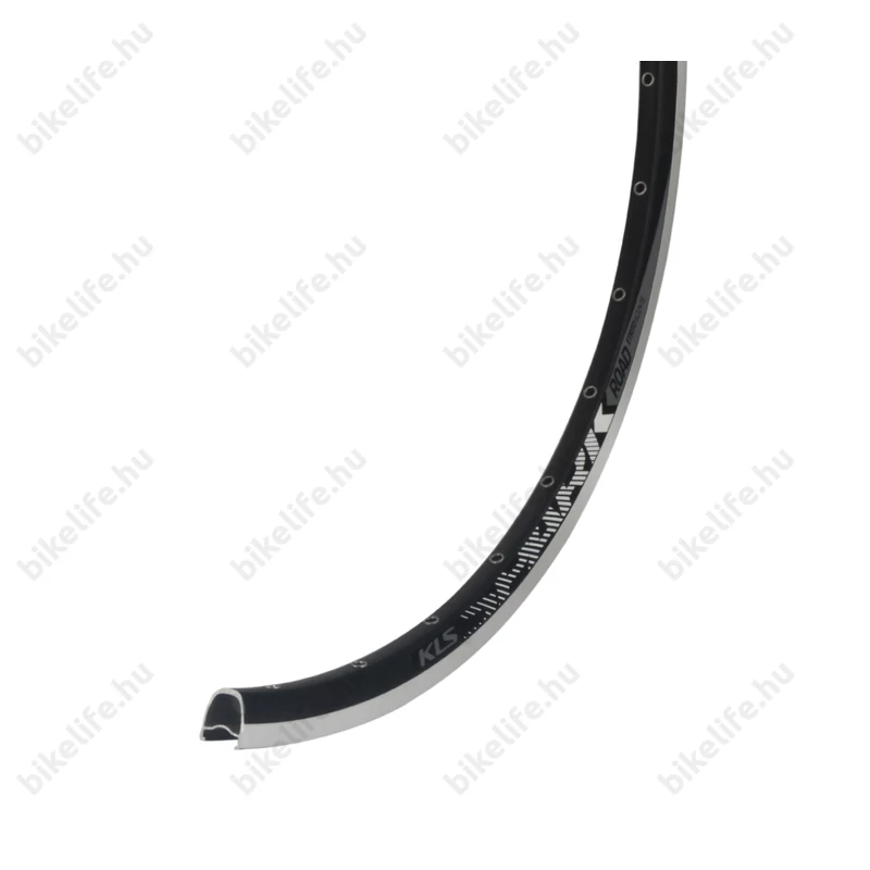 Kellys SPARK országúti abroncs 622 32lyuk, szegecselt, csiszolt felni fékes fekete