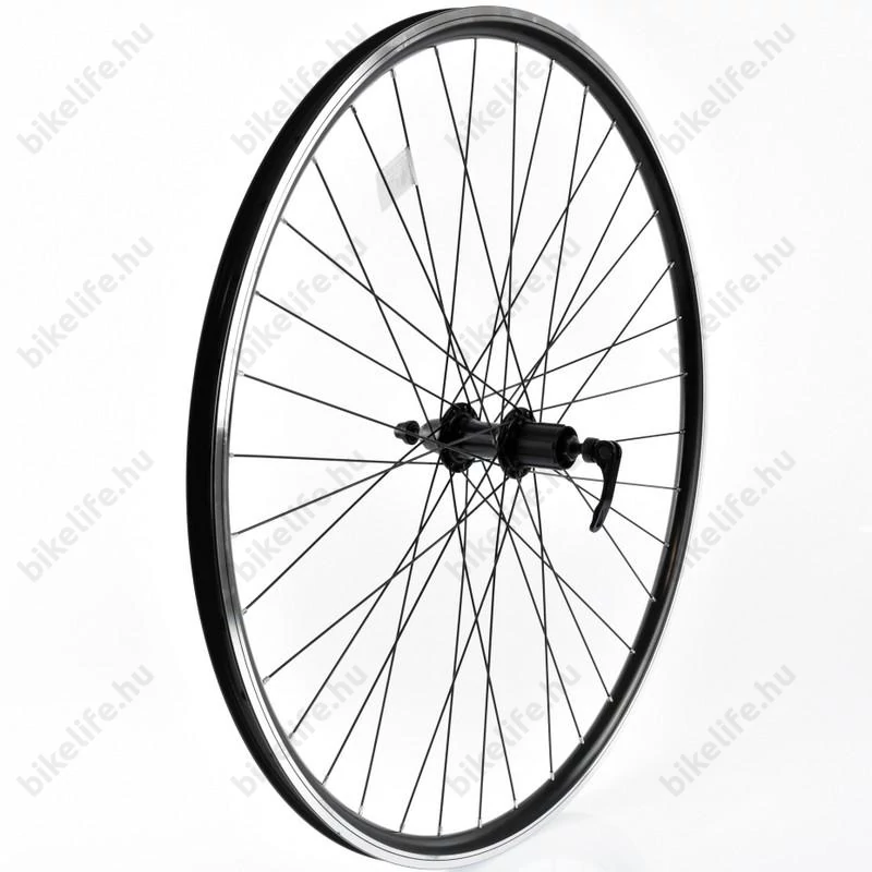 Ridepositive Exp 28/622-es iparicsapágyas kazettás duplafalú abroncsos gyorszáras hátsó kerék