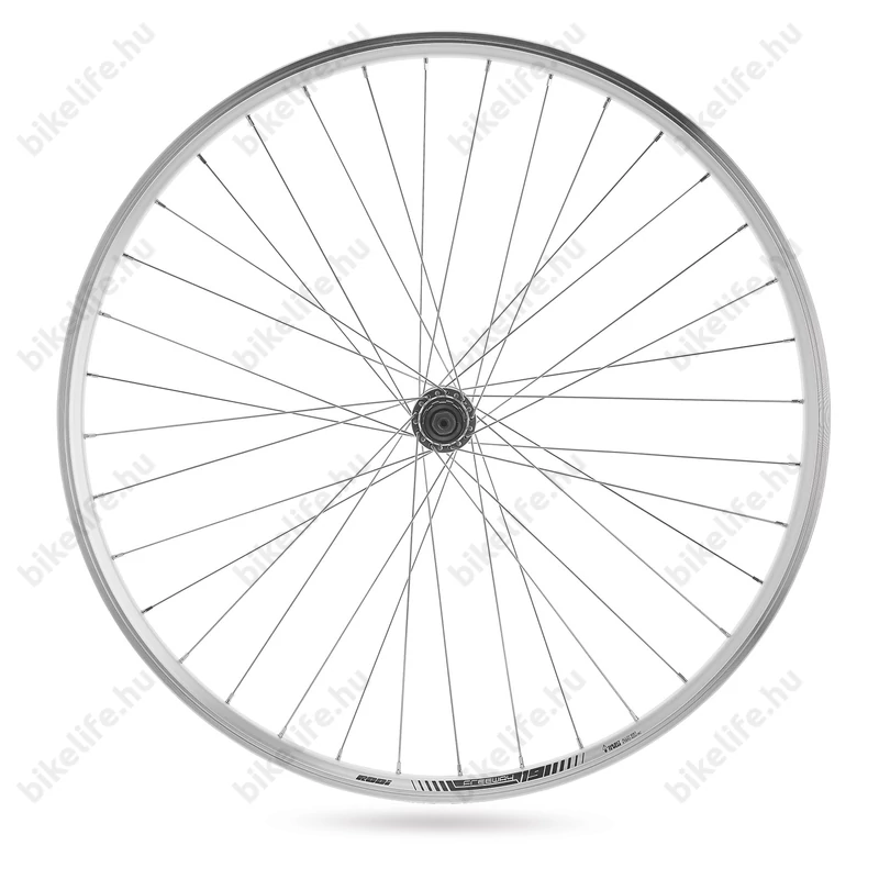 Rodi Freeway 622 trekking hátsó kerék 36 lyukas, golyós csapágyas, kazettás agy, ezüst