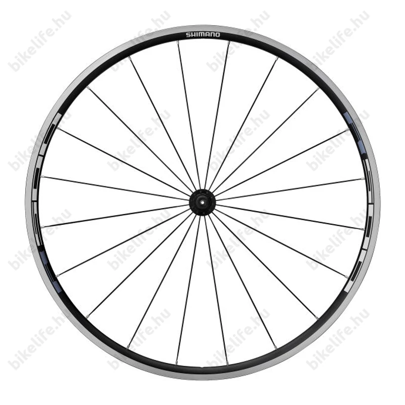 Shimano WH-R500 országúti első kerék 20 küllős, abroncsfékes fekete