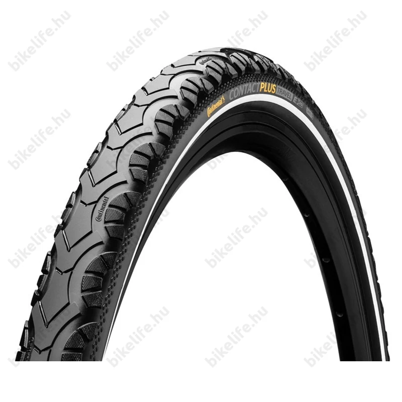 Continental Contact Plus Travel 37-622mm 28x13/8x15/8 trekking/cross köpeny fekete, reflex, Safety +