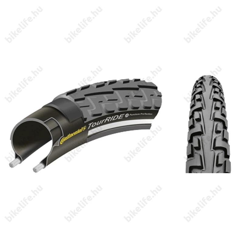 Continental Ride Tour 28-622mm trekking/cross köpeny fekete