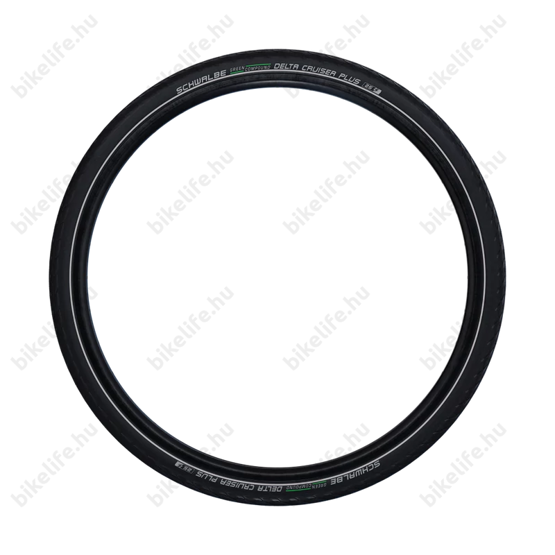 Schwalbe Delta Cruiser Plus 37-622mm trekking/cross köpeny Puncutre Guard, Green Comp., reflex