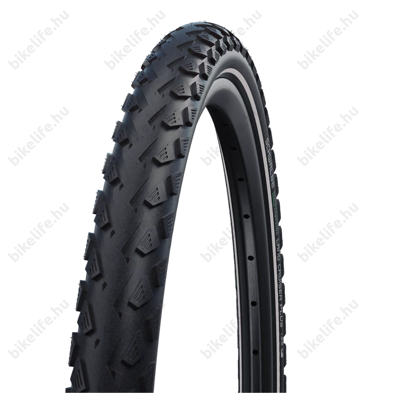 Schwalbe Land Cruiser Plus 37-622mm trekking/cross köpeny Puncutre Guard, Green Comp., reflex