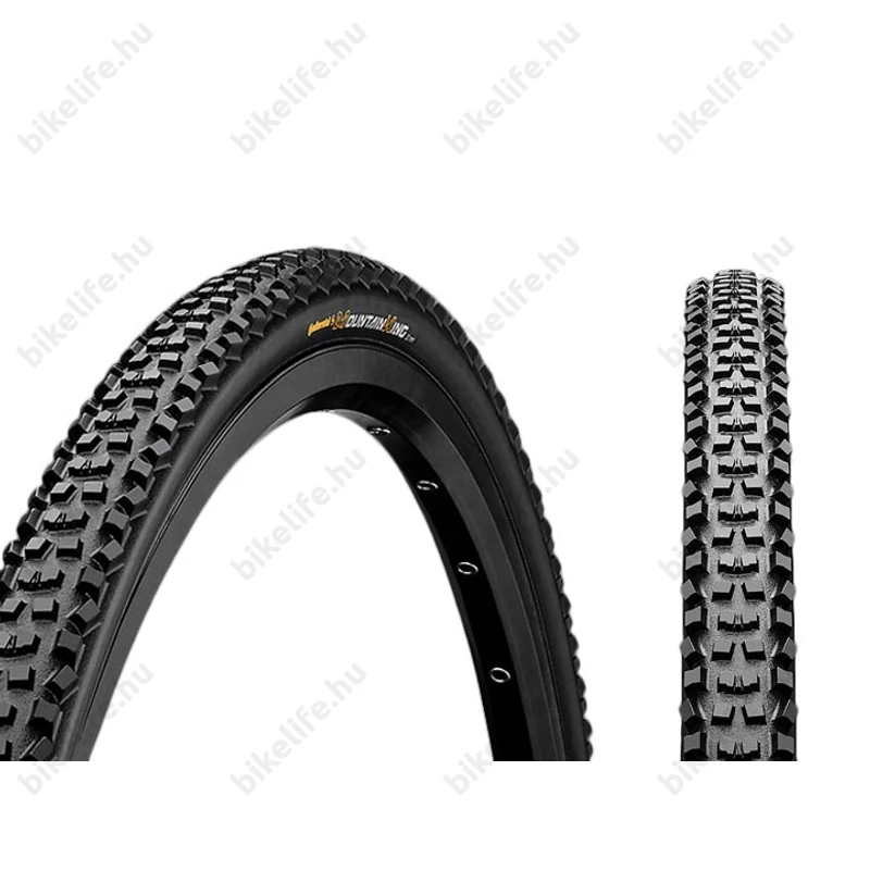 Continental Mountain King CX Performance Skin 35-622mm trekking/cross köpeny, hajtogatós, fekete