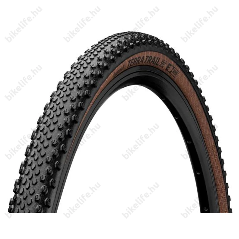 Continental Terra Trail CX ShieldWall 40-622mm trekking/cross köpeny, hajtogatós, fekete/barna