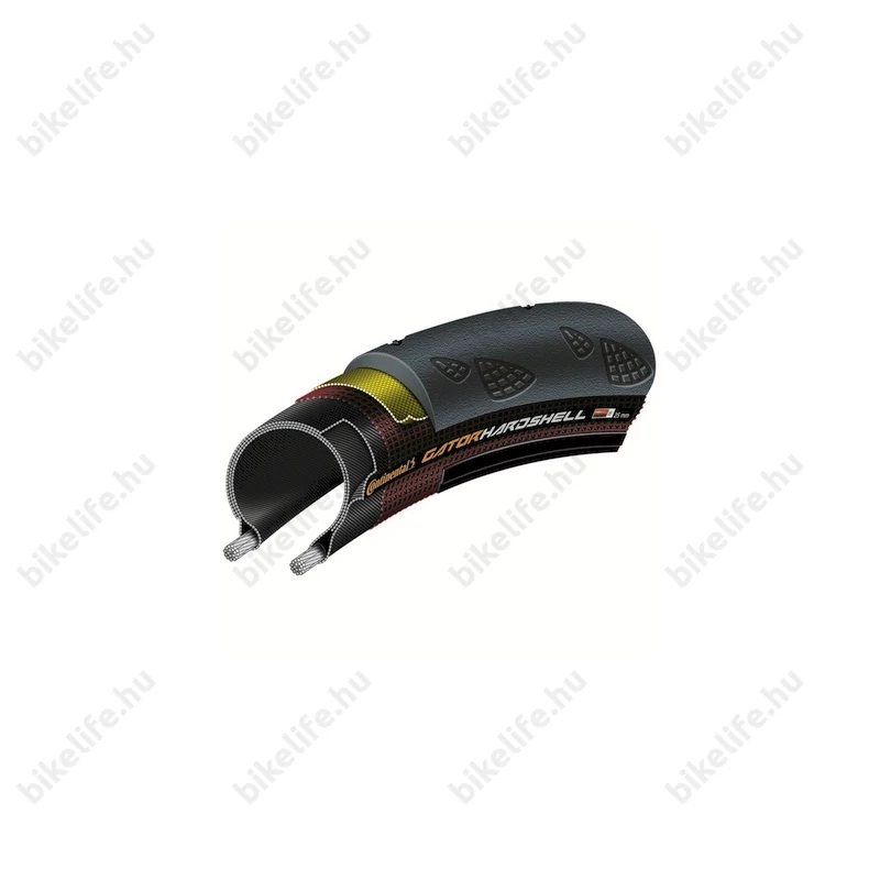 Continental Gator Hardshell Protection 23-622mm országúti köpeny hajtogatható fekete