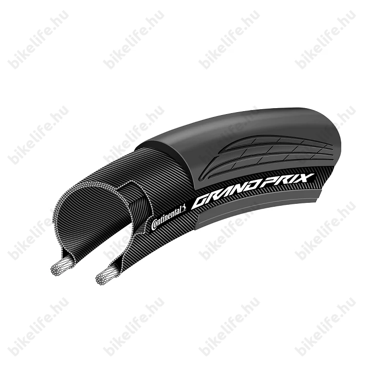 Continental Grand Prix 28-622mm hajtogatható országúti köpeny fekete transzparent oldalfallal