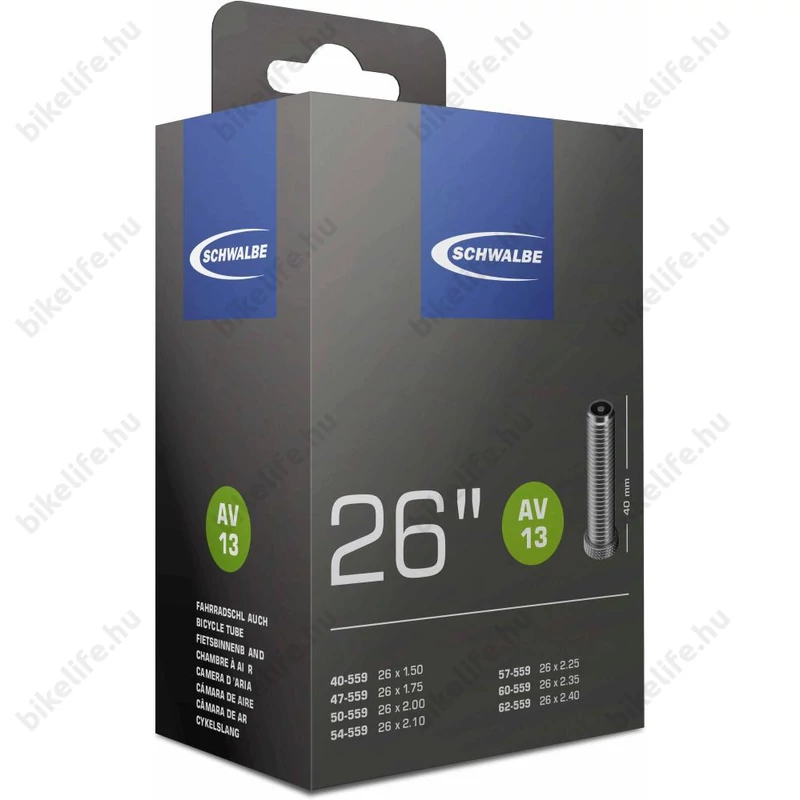 SCHWALBE MTB tömlő 1,4-2,4