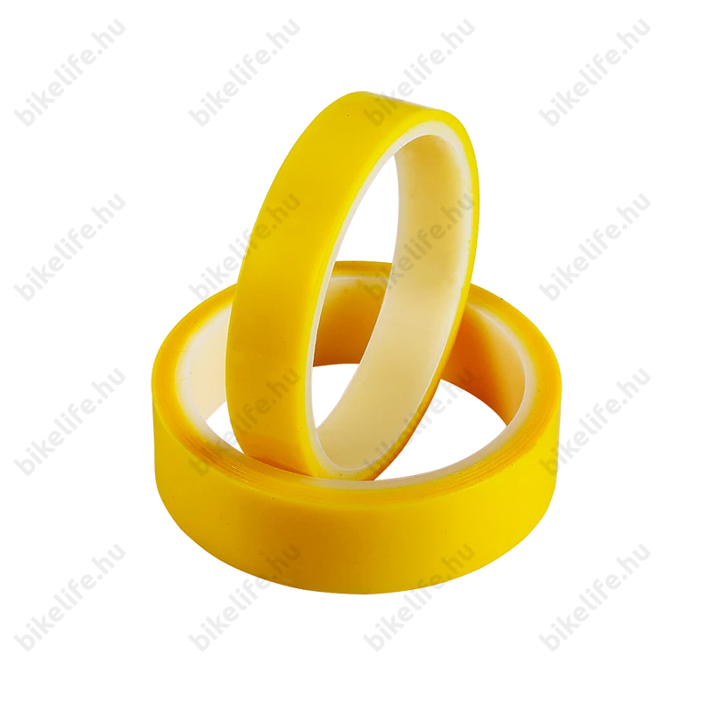 BBB BTI-151 Tubeless Rimtape tubeless felni szalag 28mm széles, 10m hosszú, sárga