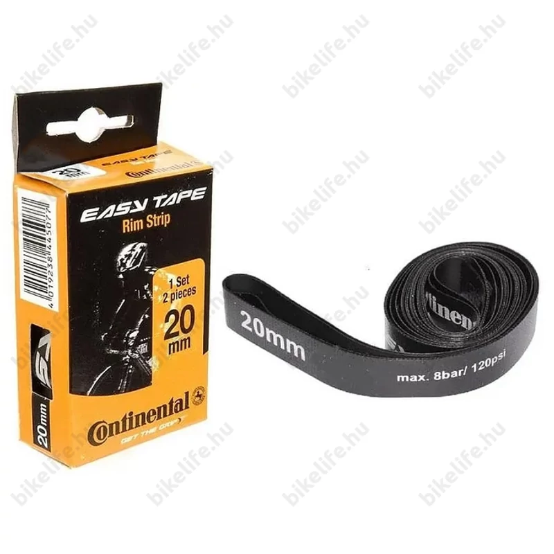 Continental Easy Tape 622-es tömlővédő szalag 8bar-ig, 20mm széles, /darab!!!