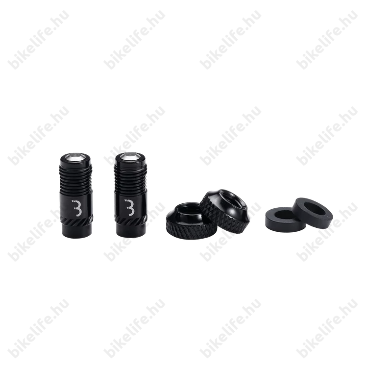 BBB CoreCap BTI-165 szelepátalakító presta szelephez (tubeless-hez is) fekete