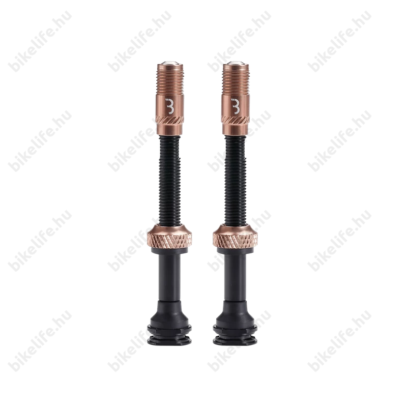 BBB CoreCap Al Valve tubeless szelep BTI-166 presta 60mm réz párban letekerhető szeleppel