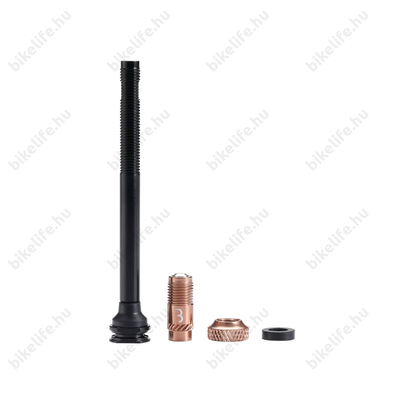 BBB CoreCap Al Valve tubeless szelep BTI-166 presta 80mm réz párban letekerhető szeleppel