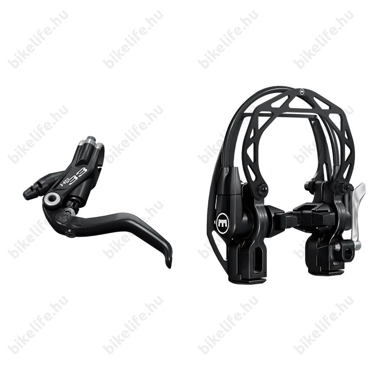 Magura HS33 EVO2 hidraulikus abroncsfék komplett első vagy hátsó szett, fekete