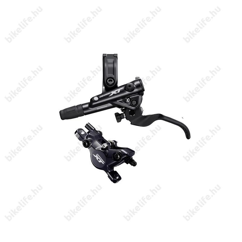 Tárcsafék Shimano DeoreXT M8100 első szett (BLM8100+BRM8100) műgyantás betéttel, fekete 1000mm