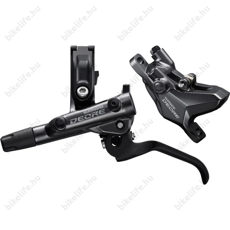 Shimano Deore M6100 hidraulikus tárcsafékszett, 1000mm-es fékcsővel, fekete első