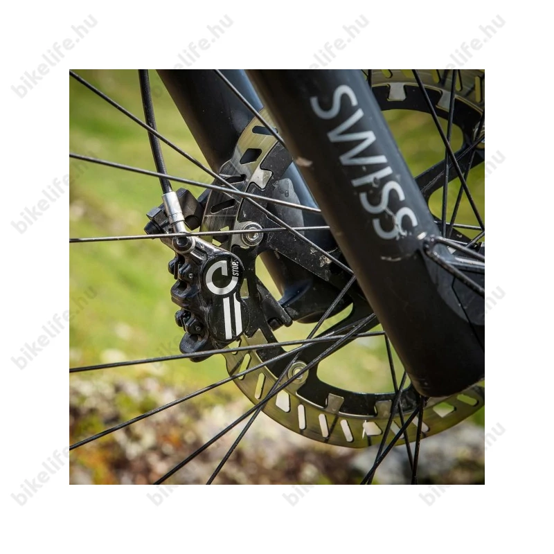 Magura MT5 eStop hidraulikus tárcsafék 4 dugattyús, elektromos kerékpárhoz, 2200mm fékcső