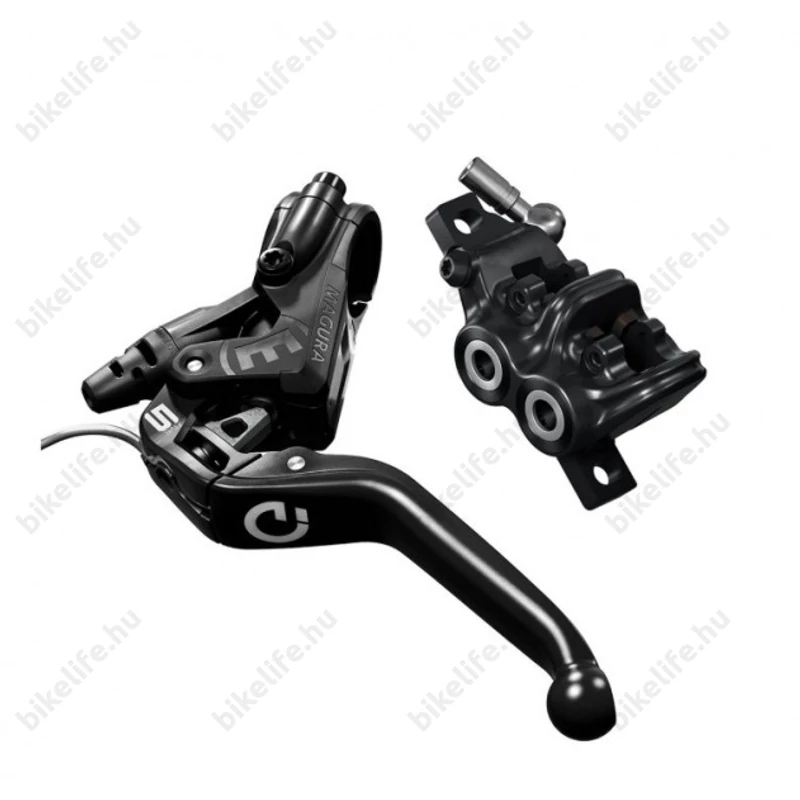 Magura MT5E HIGO-Closer hidraulikus tárcsafék 4 dugattyús, elektromos kerékpárhoz, 2200mm fékcső
