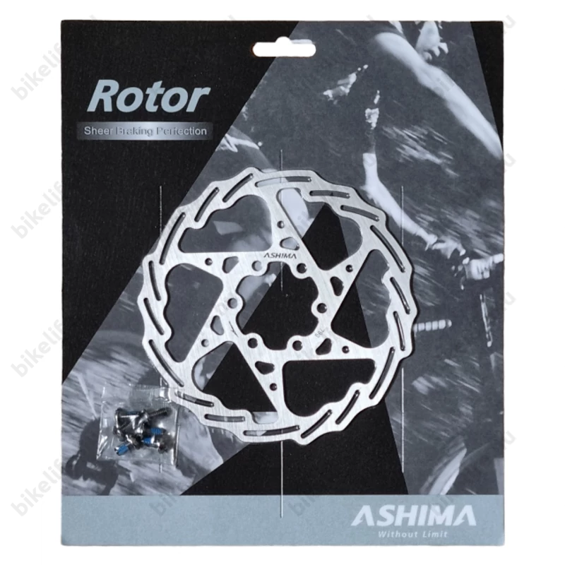 Ashima ARO-19 féktárcsa 140mm rozsdamentes acélból