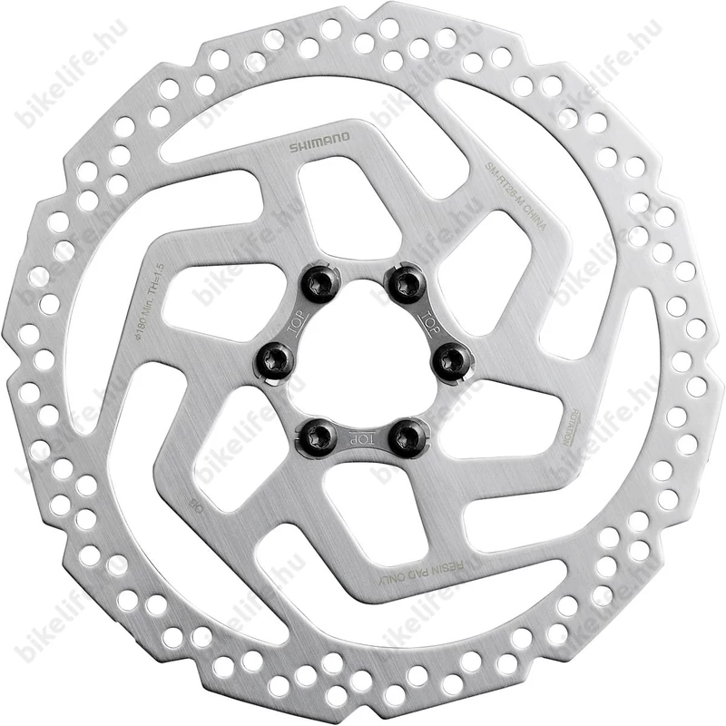 Fék tárcsa Shimano SMRT26 180mm 6 csavaros