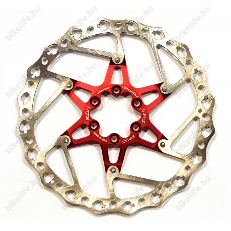 A2Z féktárcsa Teppan Yaki ATS 180 mm, pikk mintával, alu csillaggal