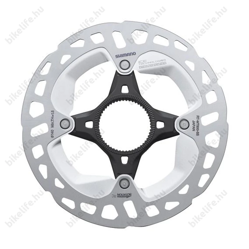 Fék tárcsa Shimano Deore XT RT-MT800-SSI 140mm Centerlock  IceTech FREEZA