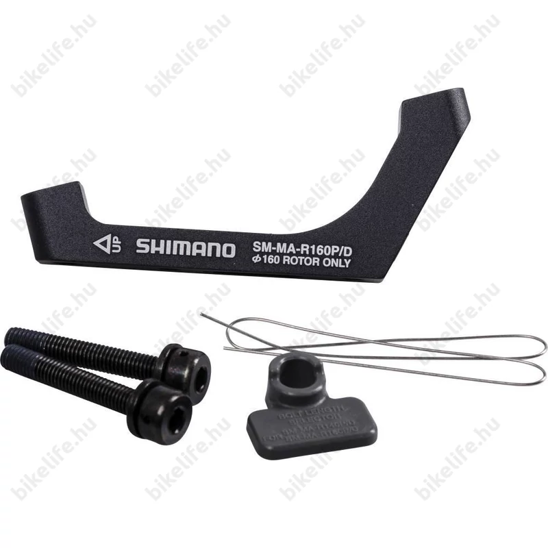 Shimano SM-MA-R160/DH tárcsafékadapter post mount-ról flat mount-ra (hátsó)