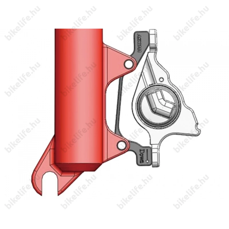 Ashima tárcsafékadapter IS-PM első 160mm/hátsó 140mm