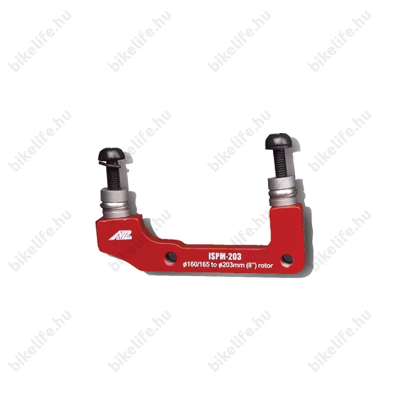 Tárcsafékadapter A2Z AD-ISPM203 ISről PMra 160-203mm Első, metálpiros