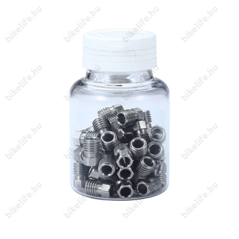 Roppantógyűrű csatlakozó Magura MT2/4/6/8 hidraulikus fékekhez rozsdamentes acél BBB BCB-231