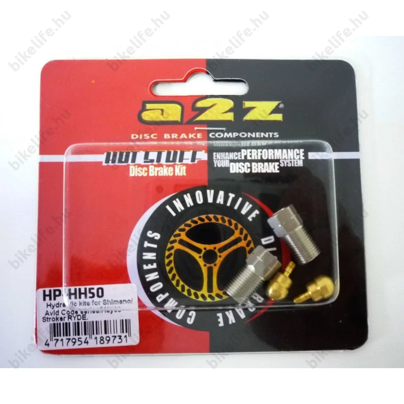 Fékalkatrész A2Z hidraulikus csőcsatlakozó szett Shimano/Avid Code/Hayes