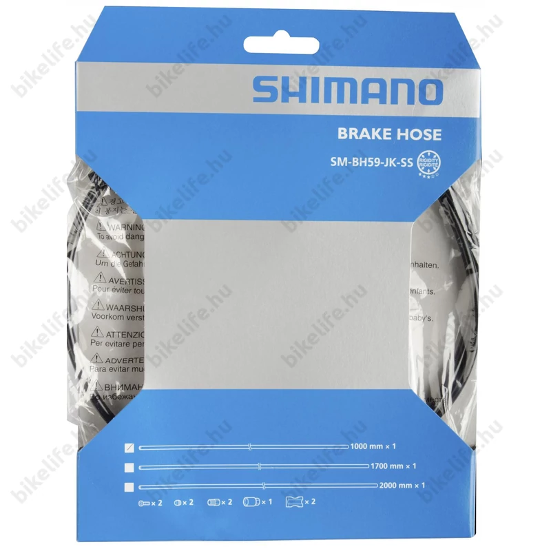 Fékalkatrész Shimano fékcső szett cső+szerelék SMBH59 100cm